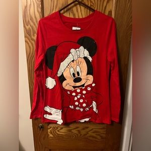 Minnie Mouse Christmas Long Sleeve
